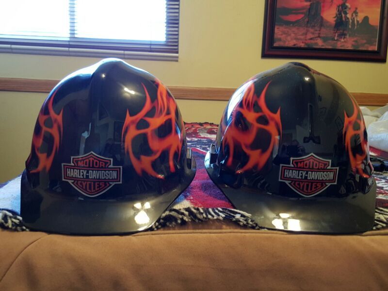 Harley Davidson hard hats