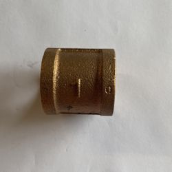 1” Brass Coupling Threaded Female X Female 