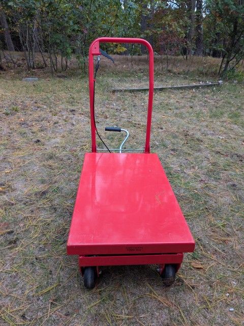 Irontron 1000 Lb Table Cart - Moving 