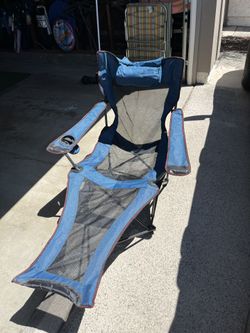 Folding Lounge Chair For Camping Or Outside