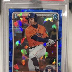 Jeremy Pena Sapphire Edition 2020 Chrome 