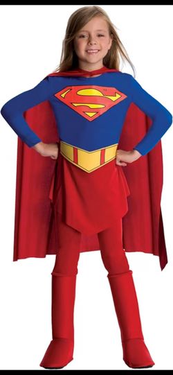 Super girl kids costume