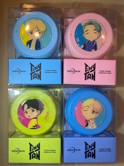 Brand new BTS Limited Edition UV Portable Toothbrush Sterilizer Magnet Case