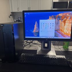 Complete computer system. Windows 11 pro 10th gen cpu 500gb ssd WiFi 22 inch screen