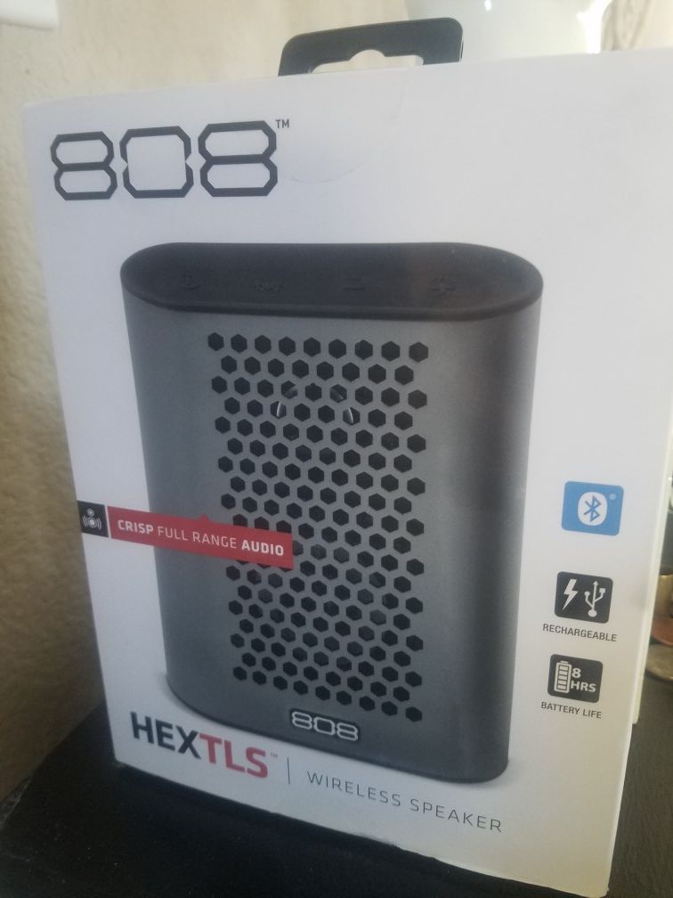 808 hex TLS Bluetooth speaker retail $59.99 at Walmart
