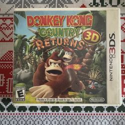 Donkey Kong Country Returns 3Ds Game
