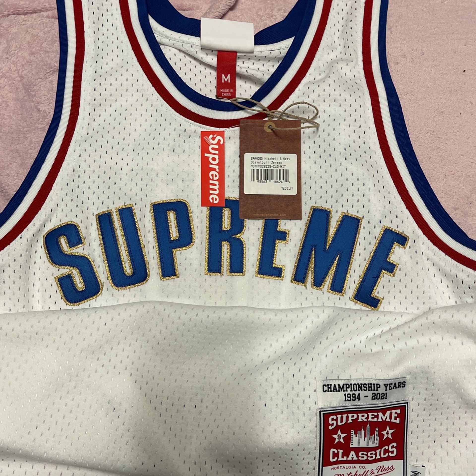 Mitchell & Ness Supreme Basketball Jersey