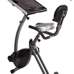 STAMINA Wirk Ride Exercise Bike Workstation and Standing Desk

