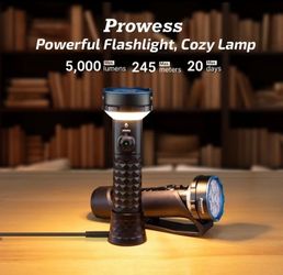 Olight Prowess Powerful Flashlight 5000 Lumens, Camp, Lantern