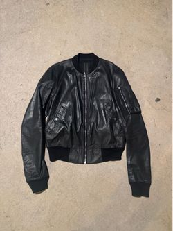 Rick Owen’s DRKSHDW Coated Bomber
