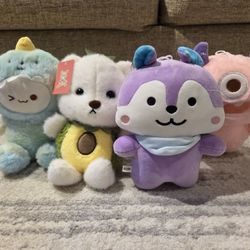Stuffed Animals (Pack Of 4)