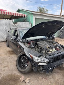 2018 Infiniti Q50s Red Sport 400 Part out