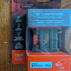 Wildgame SD Card Reader For Apple Devices 
