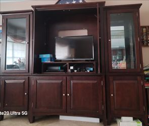 Wooden TV unit