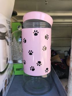 Pet snack jar