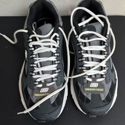 SKECHERS Men’s Sport Stamina with Memory Foam Shoes Size 8.5 used once Just $25