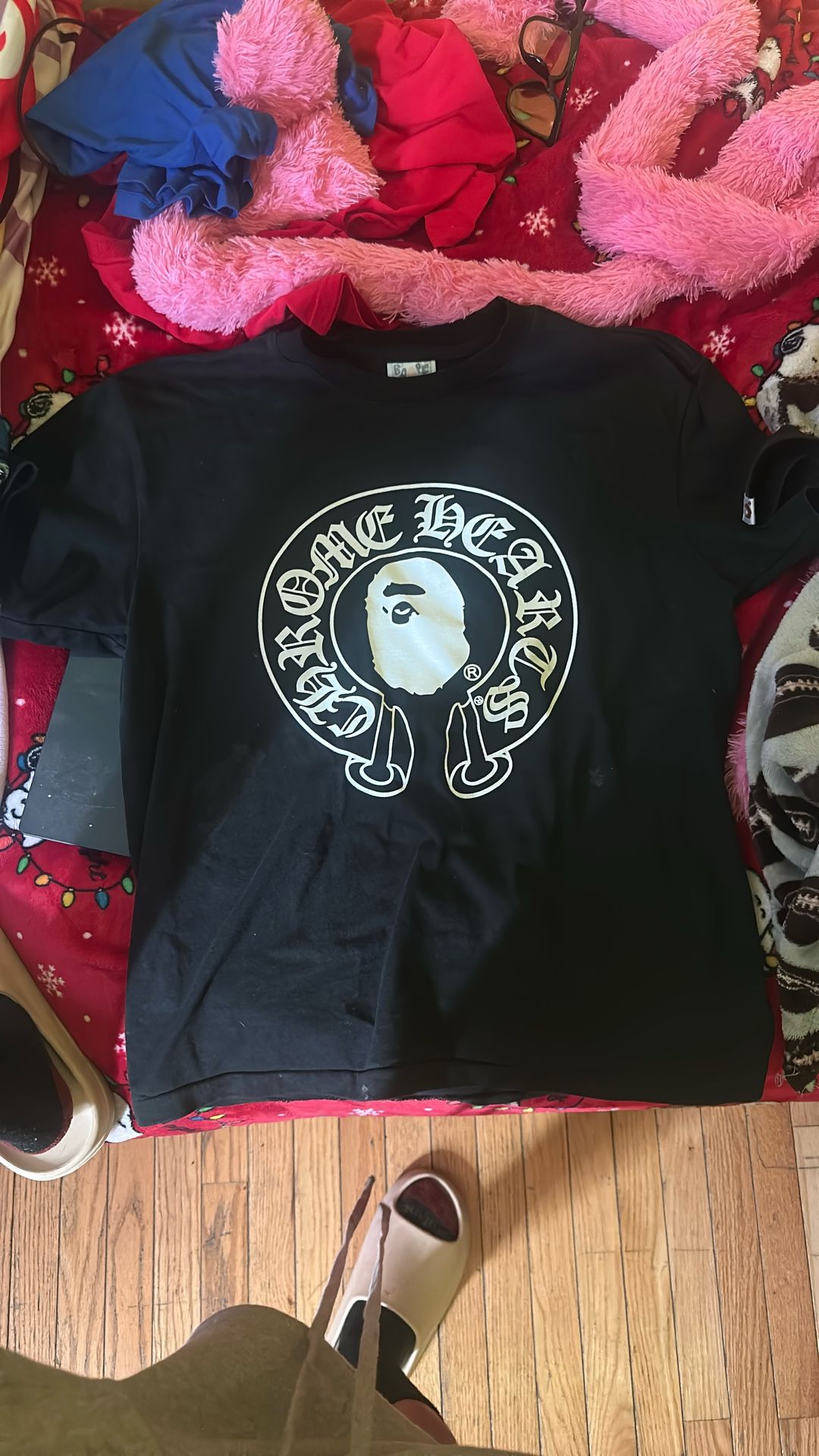 Bape X Chrome Baby Milo Tee