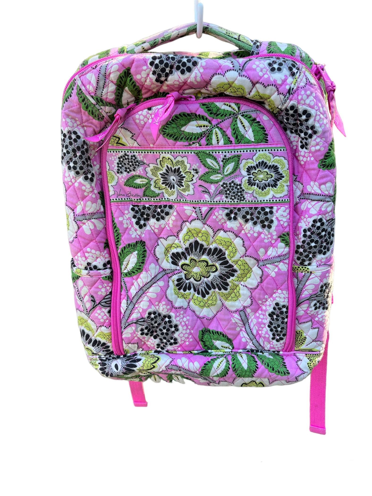 Vera Bradley Priscilla Pink hhhLaptop Backpack