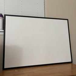 White Board with Dry Erasable Markers