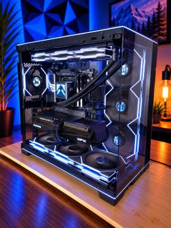 🔥 RX 9070 XT | Ryzen 7 9800X3D | ASUS ROG X870E | Lian Li LCD Gaming PC ⚡