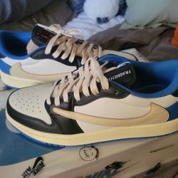 Jordan 1 Cactus Jack Fragments Sz. 8.5