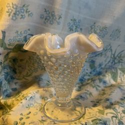 Fenton Hobnail Small Vase