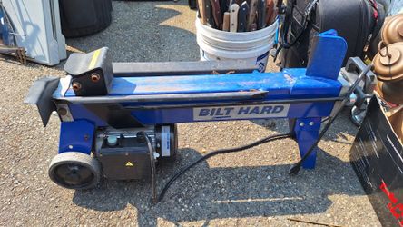 BILT HARD LOG SPLITTER MODEL  WS6T  6-TON 20" LOGS