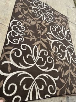 ORIAN IRON FLEUR AREA RUG