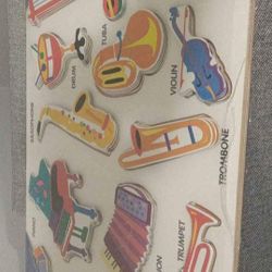 3D  Baisc Puzzle  Natural Wood Learning Toy