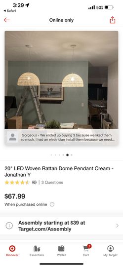 Woven Pendant Lights