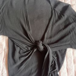 Black Cardigan, Size L