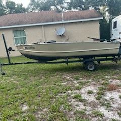 13' Aluminum Boat & Trailer