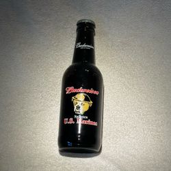 Budweiser Salutes U.S. Marines Collectible Bottle