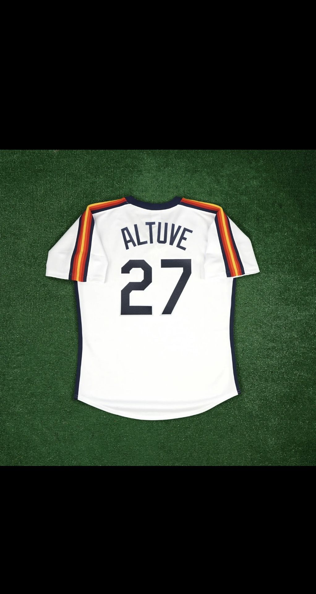 Jose Altuve 1990 Houston Astros Cooperstown Men's Home White Jersey for  Sale in Houston, TX - OfferUp