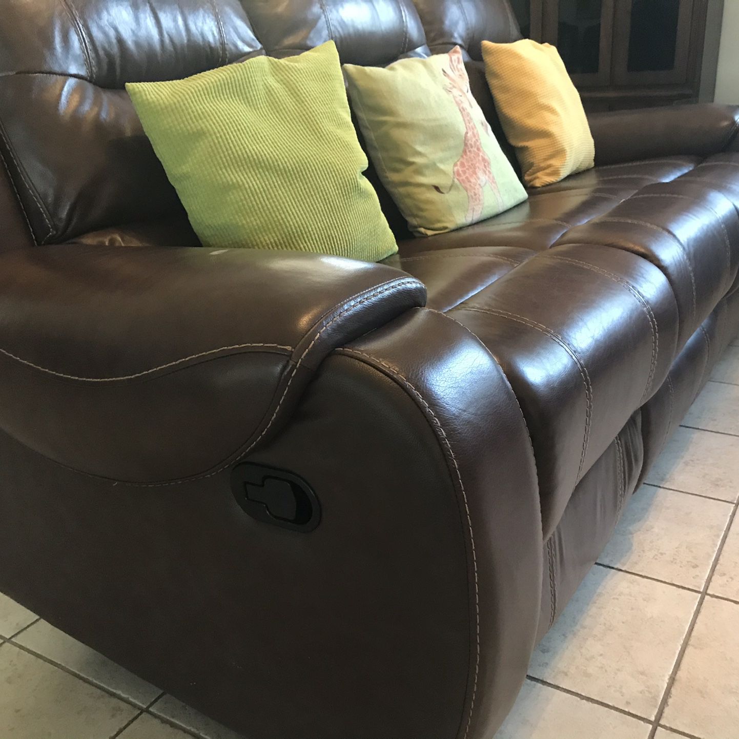 Living Room Leather Set