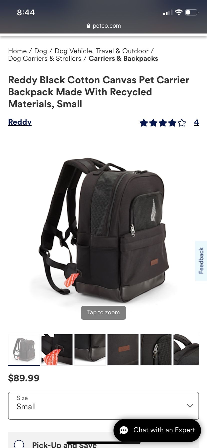 Reddy Brand Dog Carrier