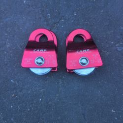 C.A.M.P. Small Mobile Pulley - Brass Bushing X2
