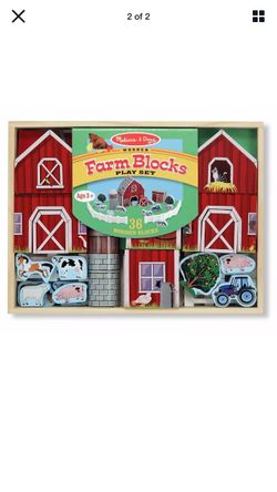 Nice Farm Blocks 36 Pieces Available
