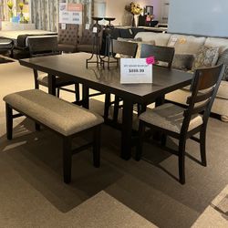 6PC Dining Table Set