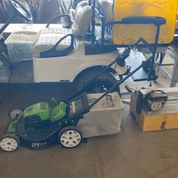 Green works Pro 80v Lithium MAX