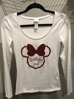Birthday girl shirt Woman size Small
