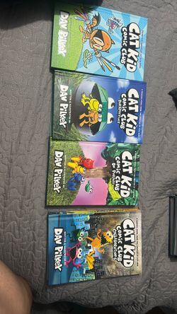 Cat Kid Comic Club Books 1-4