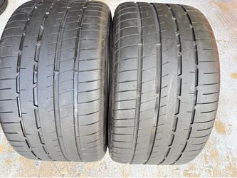 Two Tires 315/30/21 Goodyear Eagle F1 with 70-75% Left Excellent deal Porsche