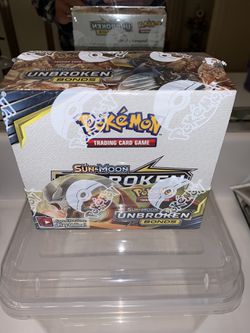 Pokémon TCG Unbroken Bonds Booster Box 36 Booster Packs Sun & Moon.