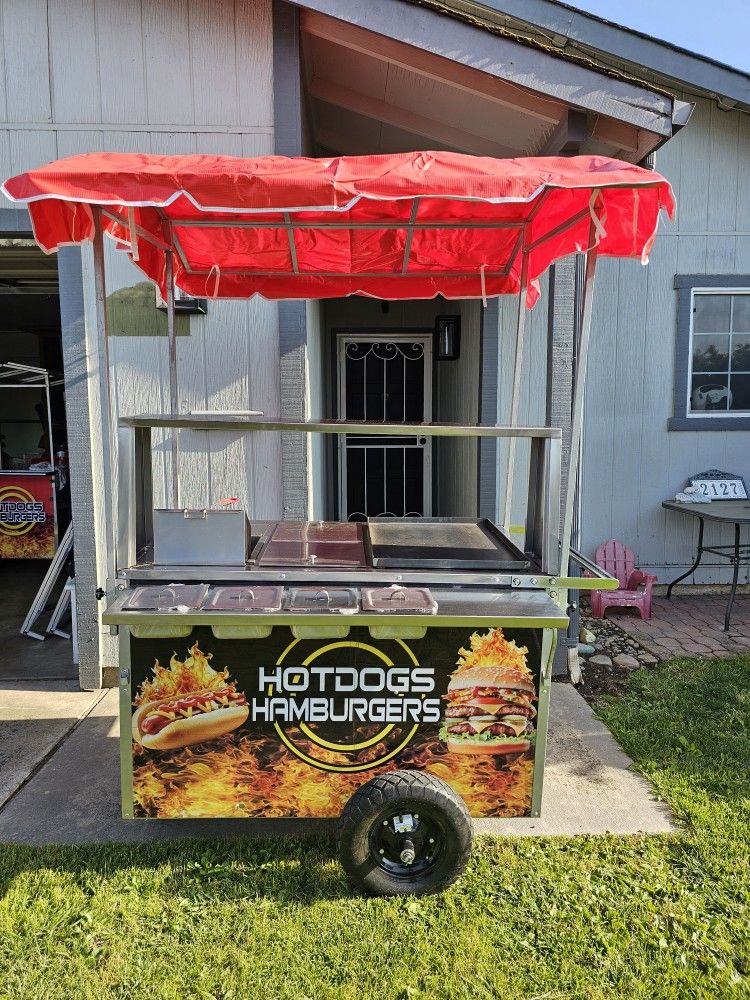 Brand New Hamburger Food Cart / Hot Dog