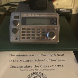 AOR Wideband Communications Receiver O Ou AR-3000A All-Mode