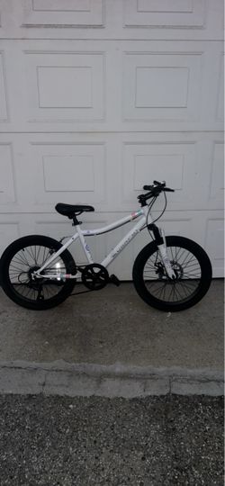 White Fat Tire Mountain Bike