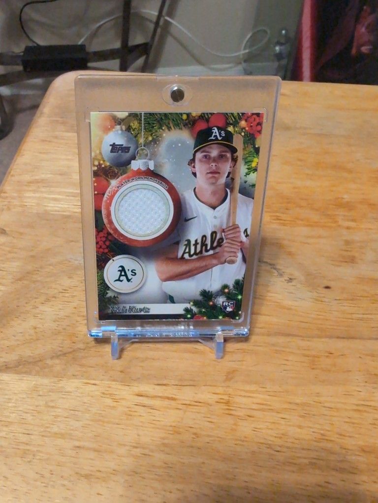 Nick Kurtz 2025 Topps Holiday Relic RC.