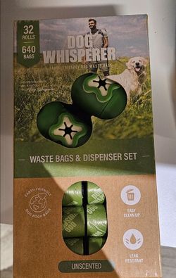 Dog Waste Bag with Dispenser