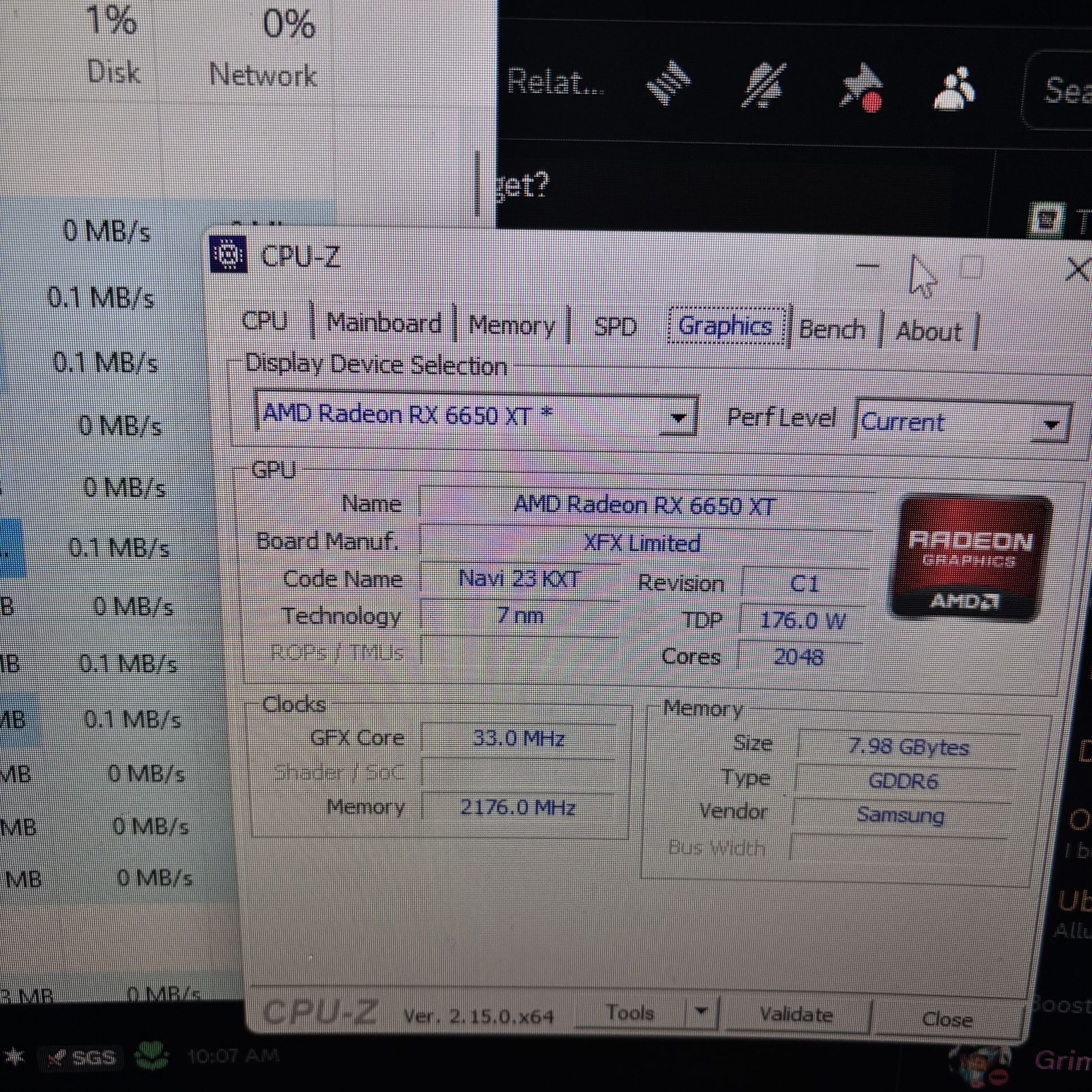 XFX - SPEEDSTER SWFT210 AMD Radeon RX 6650XT Core 8GB GDDR6 PCI Express 4.0 Gaming Graphics